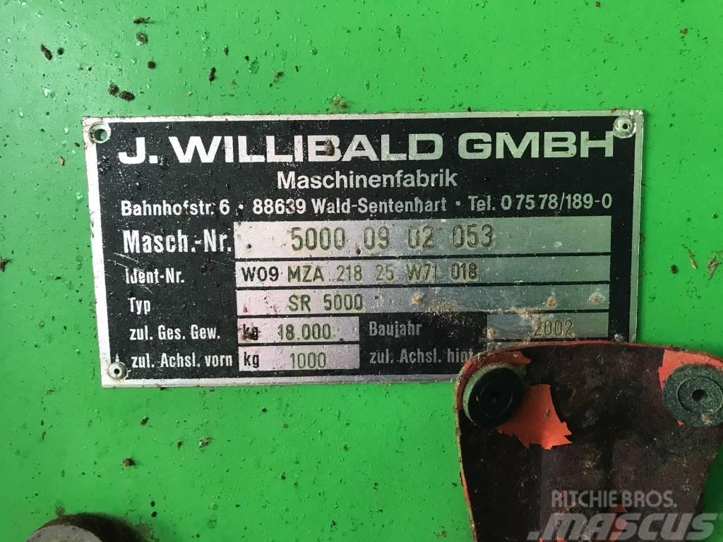 Willibald SR 5000 Stroji za razrez odpada