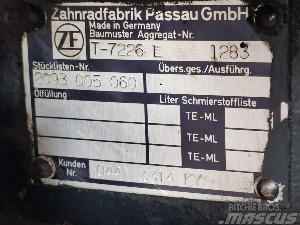 Deutz-Fahr T 7226 L DEUTZ FAHR 6.20 AGROTRON gearbox Menjalnik