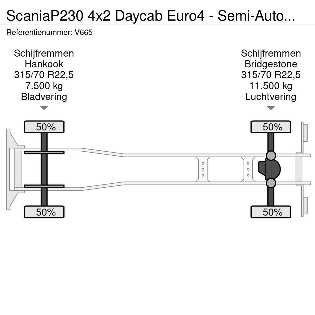Scania P230 4x2 Daycab Euro4 - Semi-Automaat - KoelVriesB Tovornjaki hladilniki