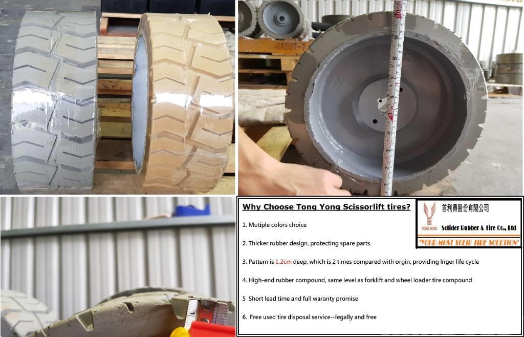 Tong Yong Scissor lift tire 12x4.5 (for Genie 1930) Gume, kolesa in platišča