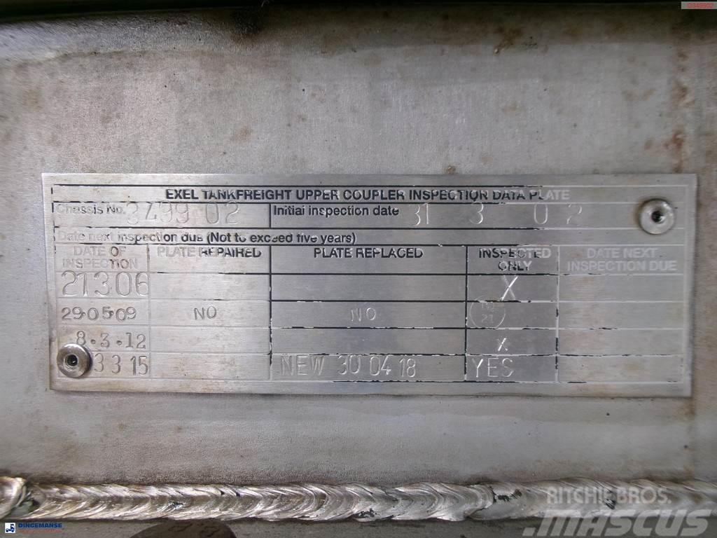  Clayton Bitumen tank inox 31 m3 / 1 comp Polprikolice cisterne