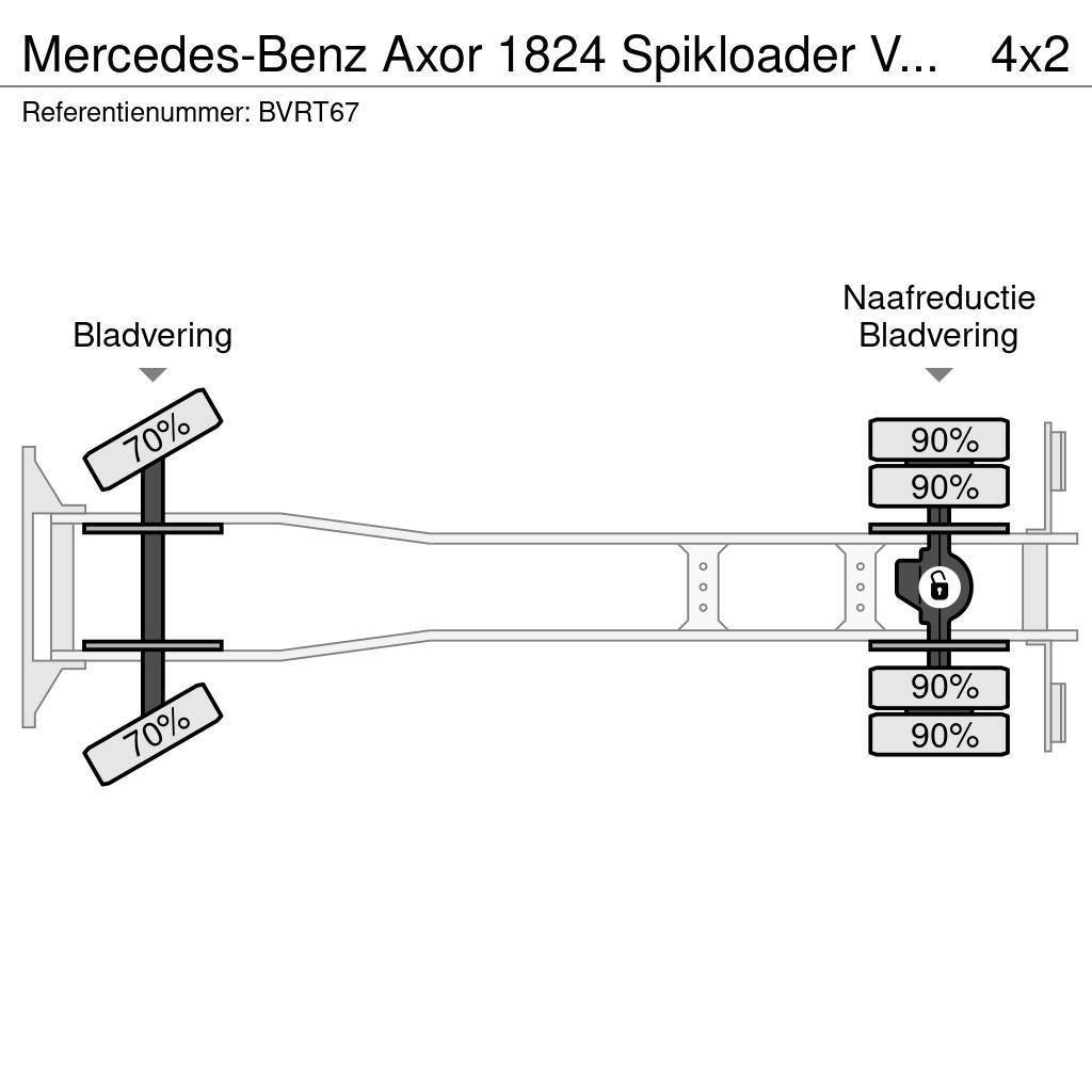 Mercedes-Benz Axor 1824 Spikloader VDL Euro5 Valid inspection 1- Komunalni tovornjaki