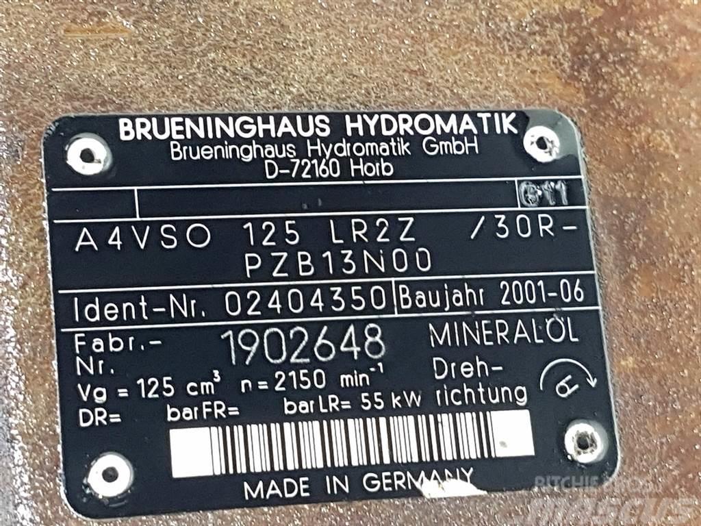Brueninghaus Hydromatik A4VSO125LR2Z/30R-R902404350-Drive pump/Fahrpumpe Hidravlika