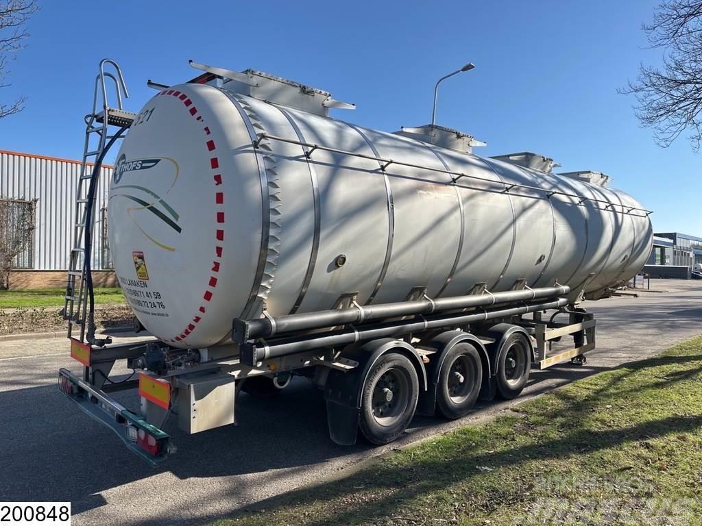 Van Hool Chemie 42000 Liter, 3 Compartments Polprikolice cisterne