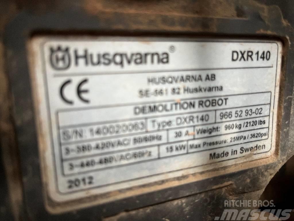 Husqvarna DXR 140 Mini bagri <7t
