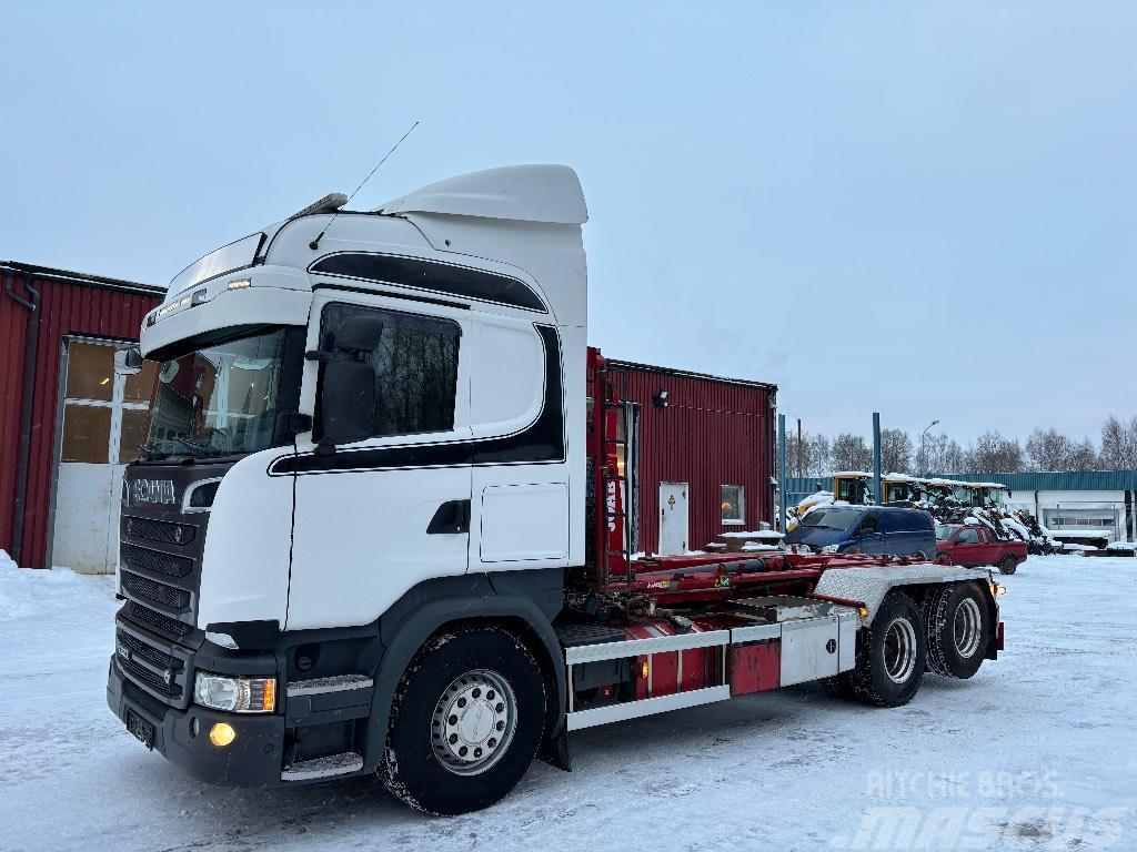 Scania Krokbil R520 V8 Euro6 Joab 20t Kotalni prekucni tovornjaki
