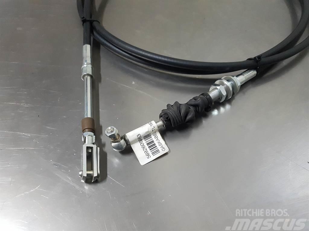 Terex TL160-5692609963-Throttle cable/Gaszug/Gaskabel Podvozje in vzmetenje