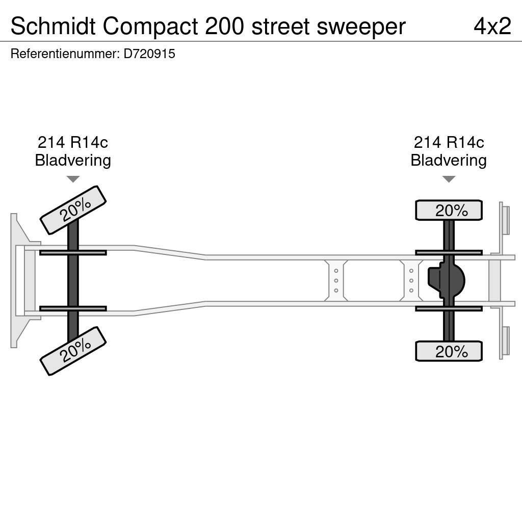 Schmidt Compact 200 street sweeper Vakuumski tovornjaki