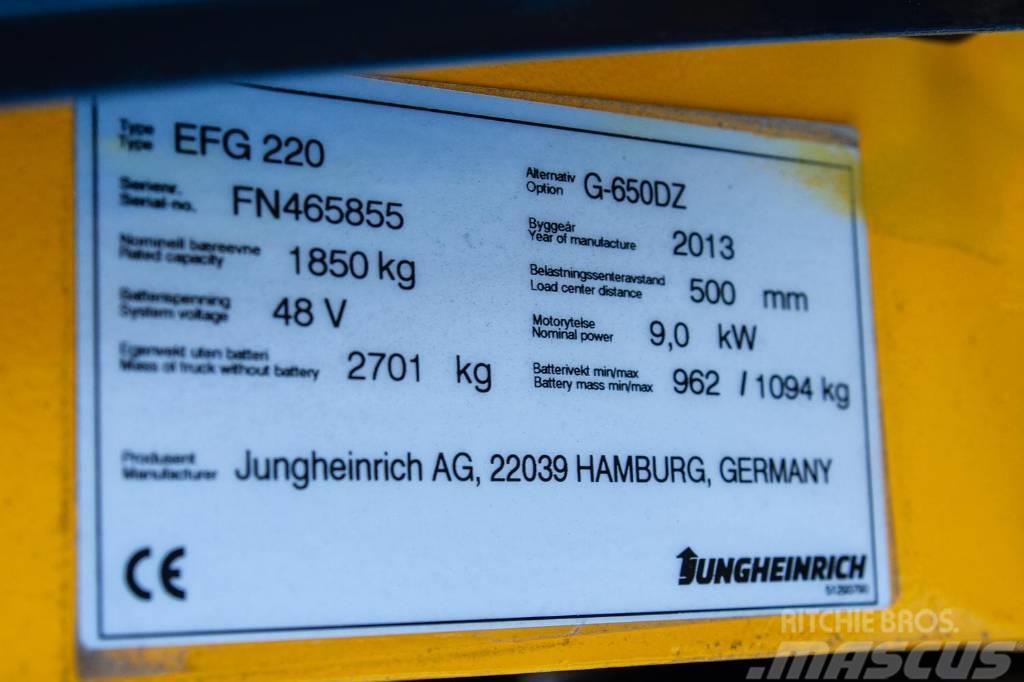 Jungheinrich EFG 220 Električni viličarji