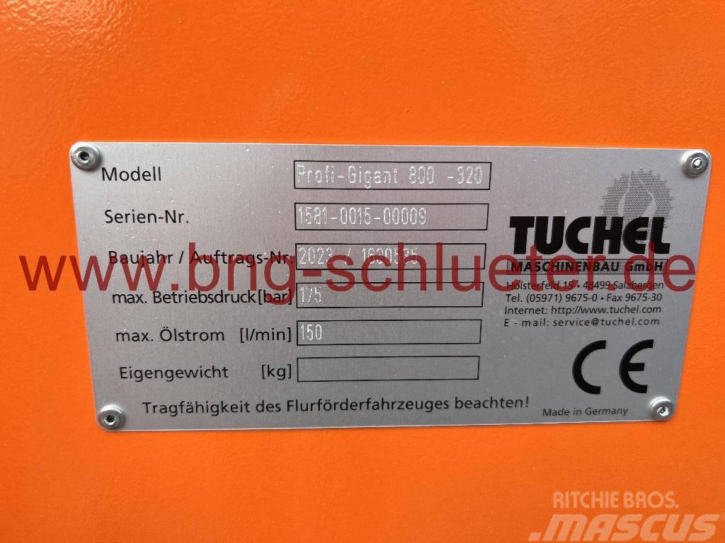 Tuchel Profi Gigant 800 Kehrmaschine -werkneu- Druga komunalna oprema