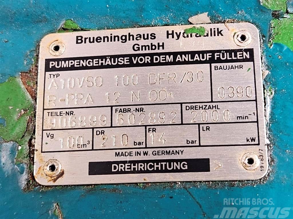Brueninghaus Hydromatik A10VSO100DFR/30R-906899-Load sensing pump Hidravlika