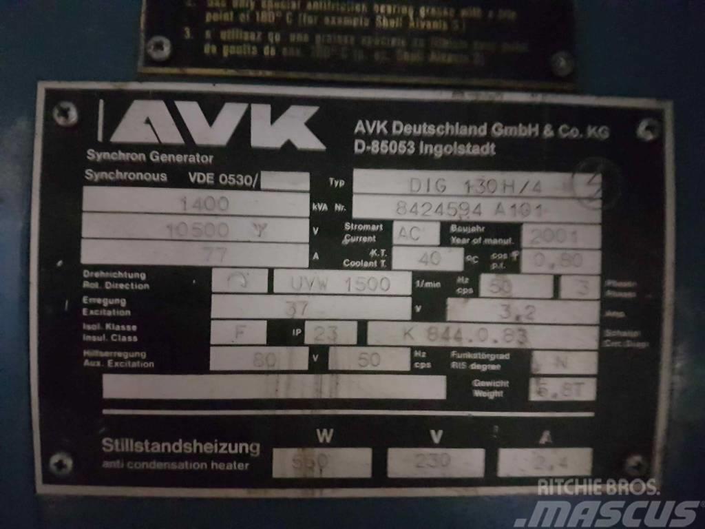 AVK DIG130 H/4 Dizelski agregati