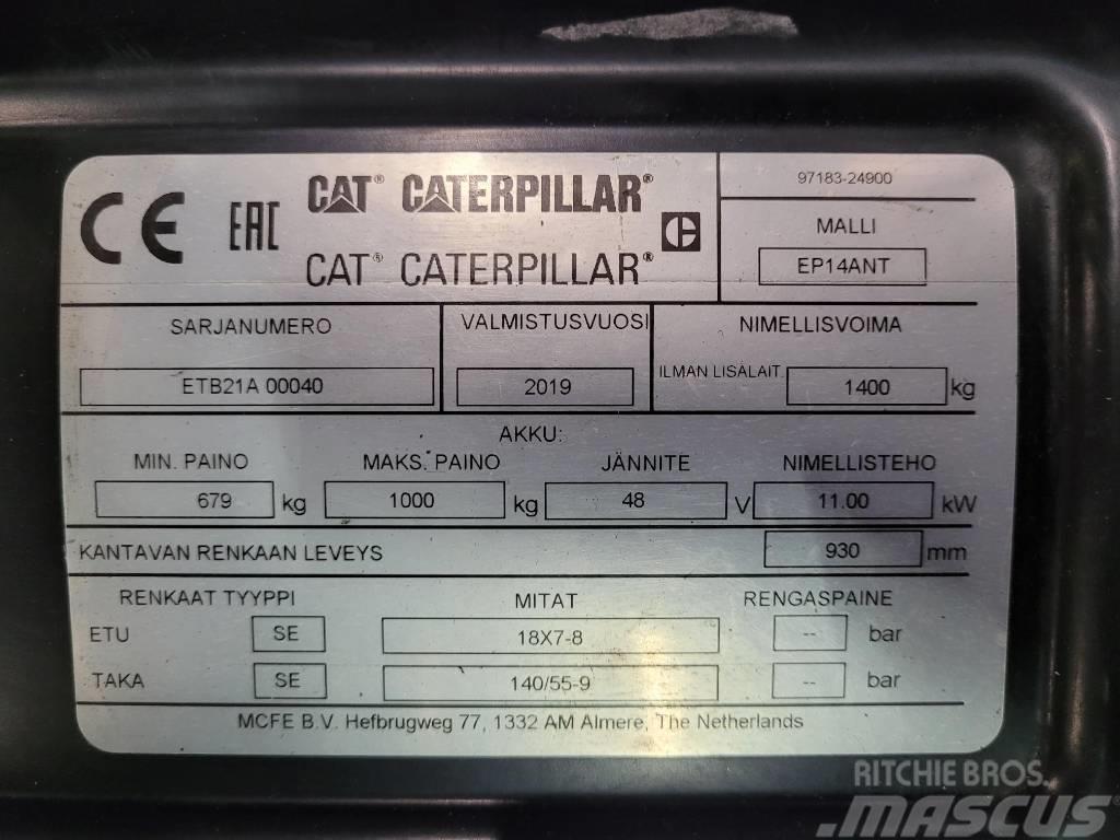 CAT EP14 ANT Električni viličarji