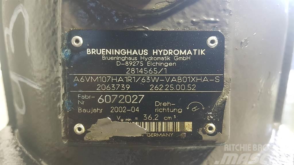 Brueninghaus Hydromatik A6VM107HA1R1/63W -Volvo L35B-Drive motor/Fahrmotor Hidravlika