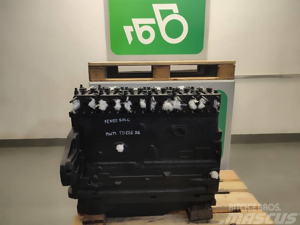 Fendt MWM TD226.B6 engine post Motorji