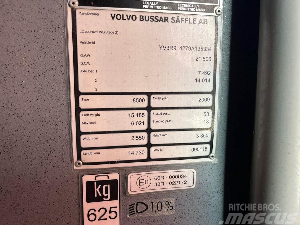 Volvo B12M 8500 6x2 58 SATS / 18 STANDING / EURO 5 Mestni avtobusi