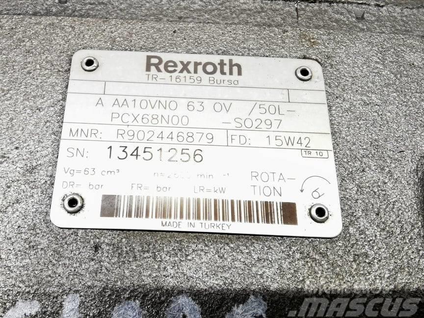 CLAAS Axion 830 {Rexroth A10V} main pump Hidravlika