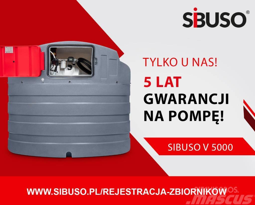Sibuso 5000L zbiornik dwupłaszczowy Diesel Pomožni stroji