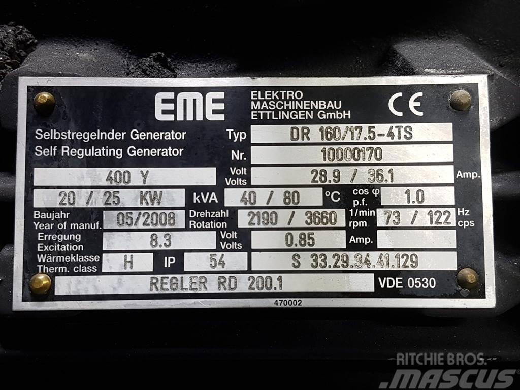 Vögele VISION 5100-2/5103-2-EME DR160/17.5-4TS-Generator Drugi agregati