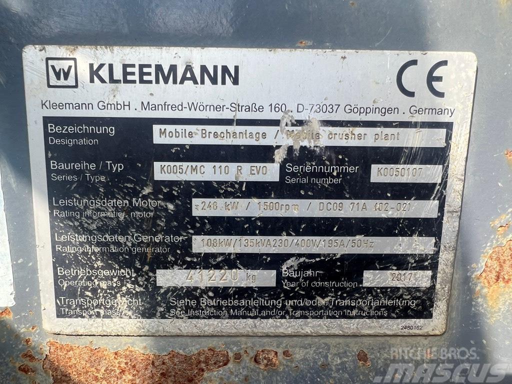 Kleemann MC 110 R Drobilci