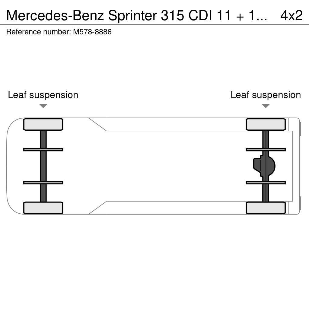 Mercedes-Benz Sprinter 315 CDI 11 + 1 SEATS / LIFT Mini avtobusi