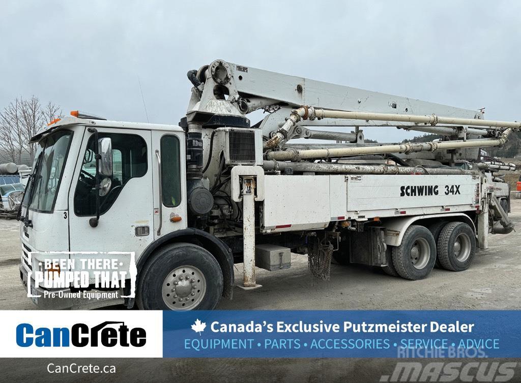 Schwing 34x Kamionske črpalke za beton