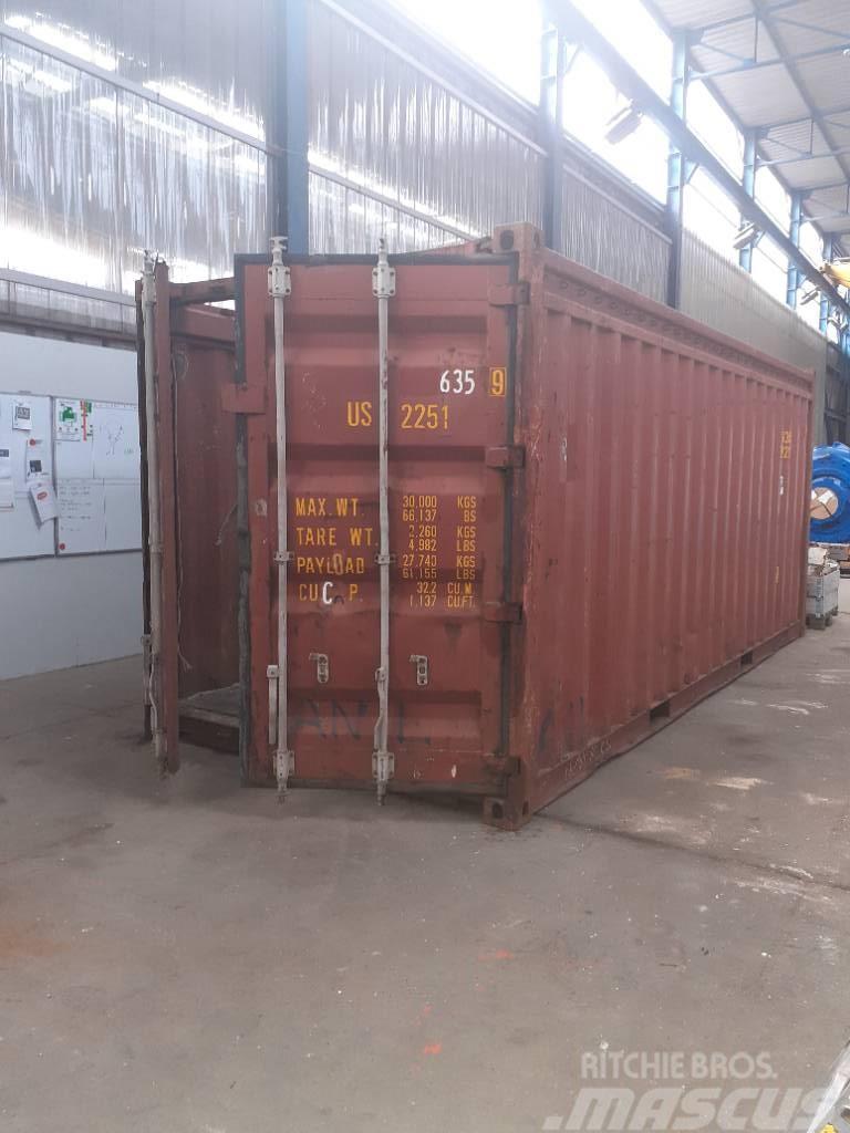  Container Open TOP 20 Pied Kontejnerji za skladiščenje
