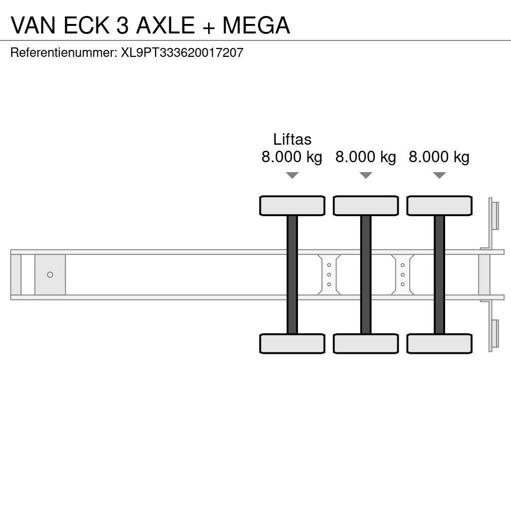 Van Eck 3 AXLE + MEGA Polprikolice zabojniki