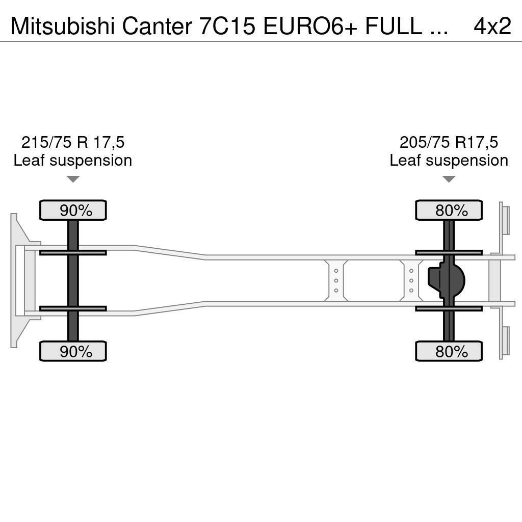 Mitsubishi Canter 7C15 EURO6+ FULL STEEL + AUTOMATIC Tovornjaki hladilniki