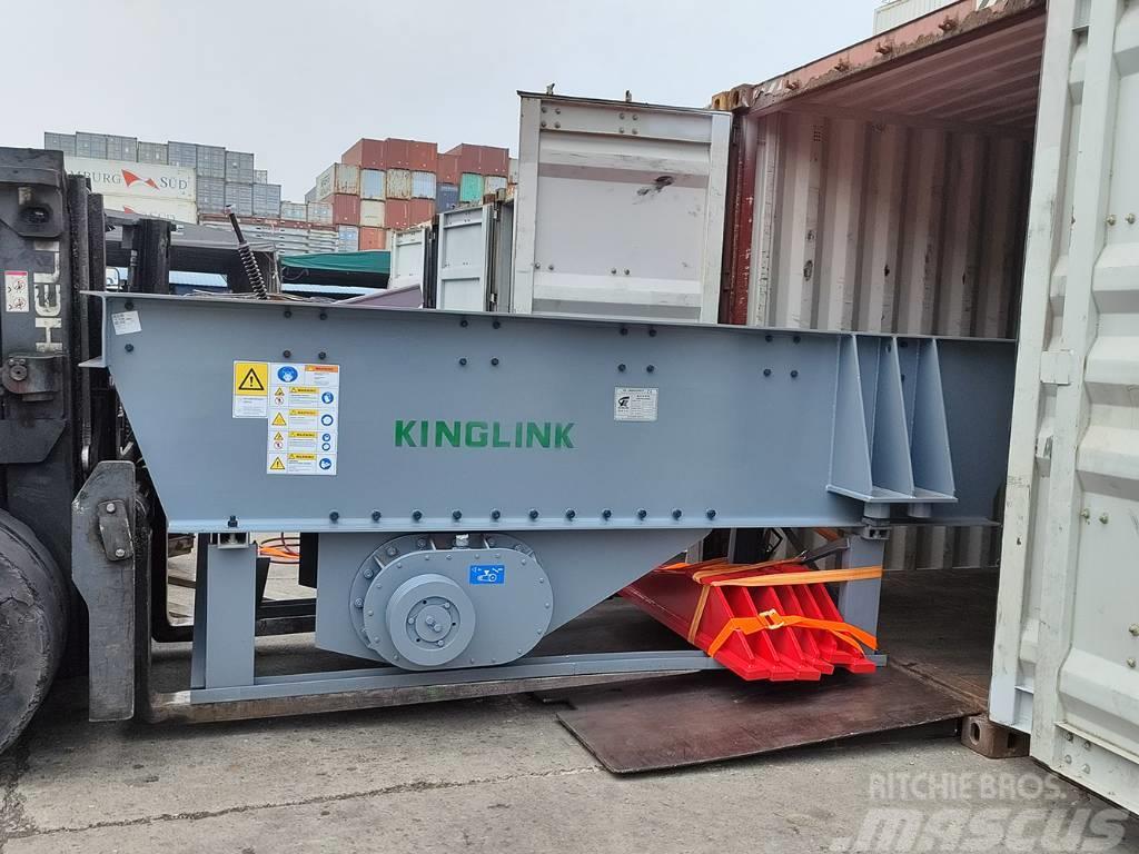 Kinglink ZSW-380x96 Heavy-Duty Vibrating Grizzly Feeder Hranilnice