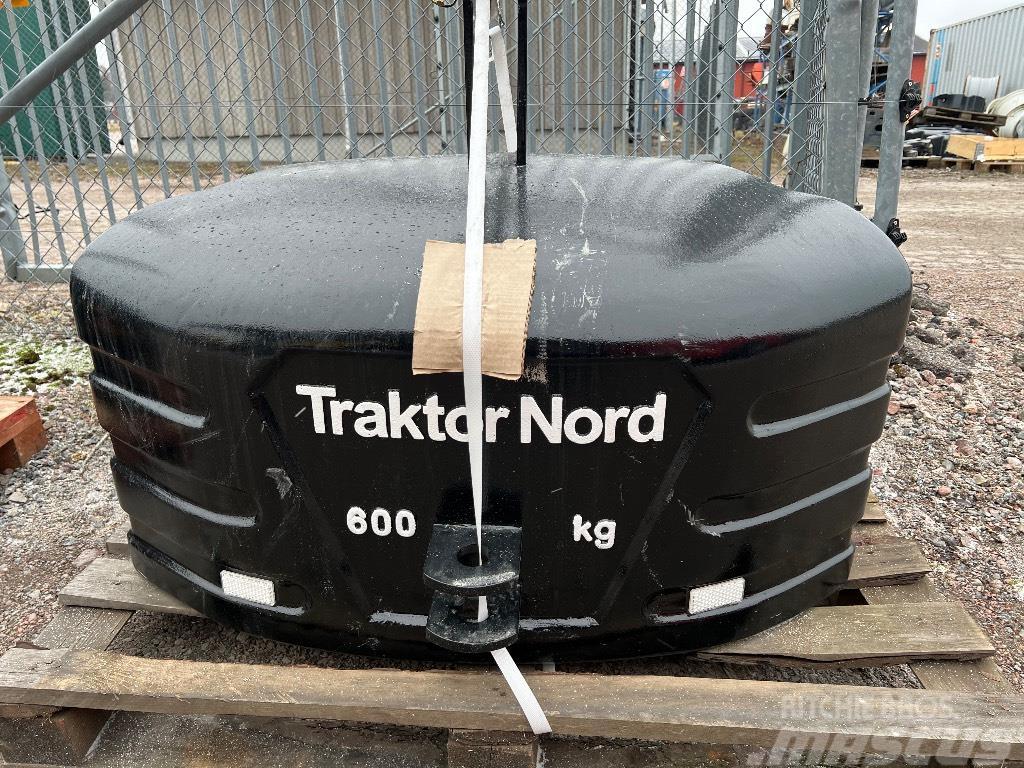  Traktor Nord Frontvikt olika storlekar 600-1800kg Sprednje uteži