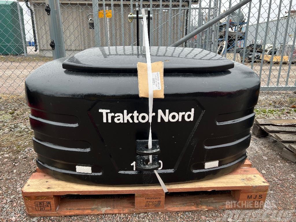  Traktor Nord Frontvikt olika storlekar 600-1800kg Sprednje uteži