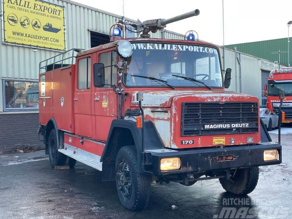 Magirus Deutz 170 Fire Fighting Truck 4x4 Complete truck G Gasilska vozila
