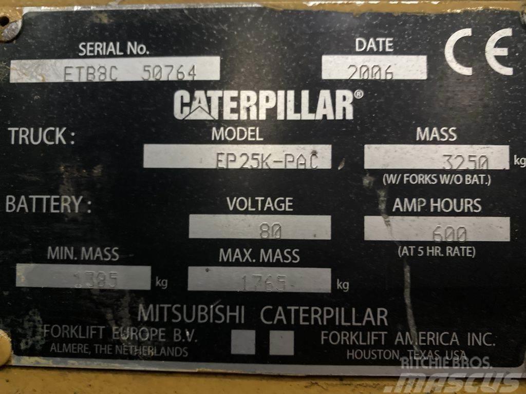 CAT EP25 K PAC Električni viličarji