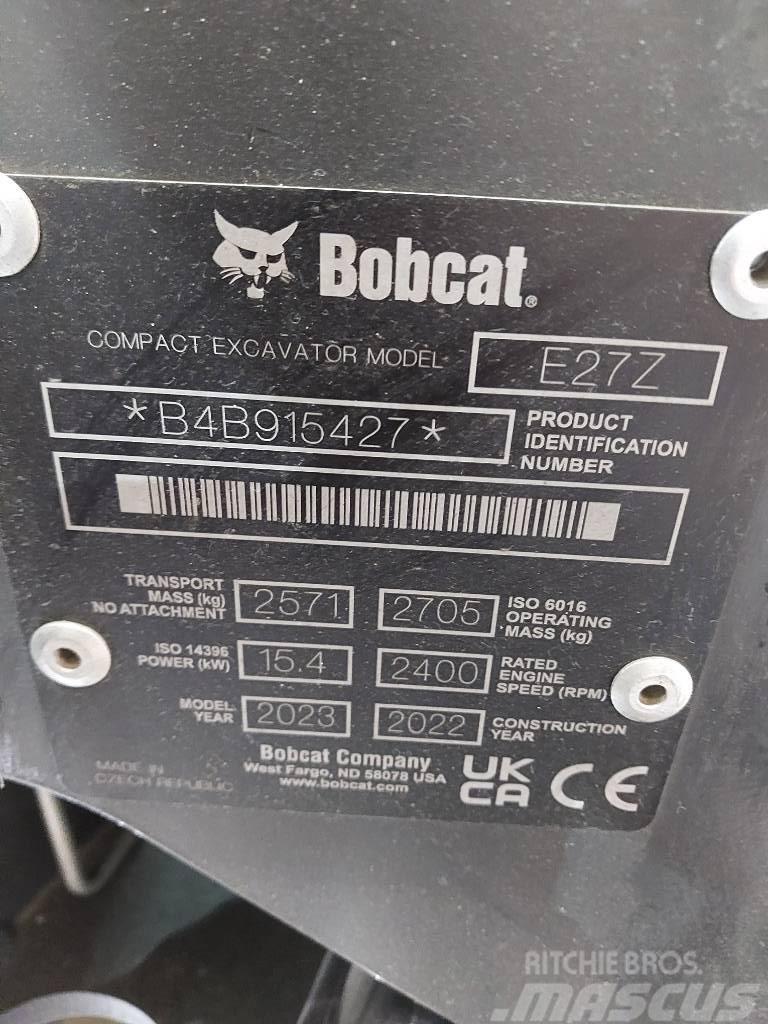 Bobcat E 27 Z Mini bagri <7t