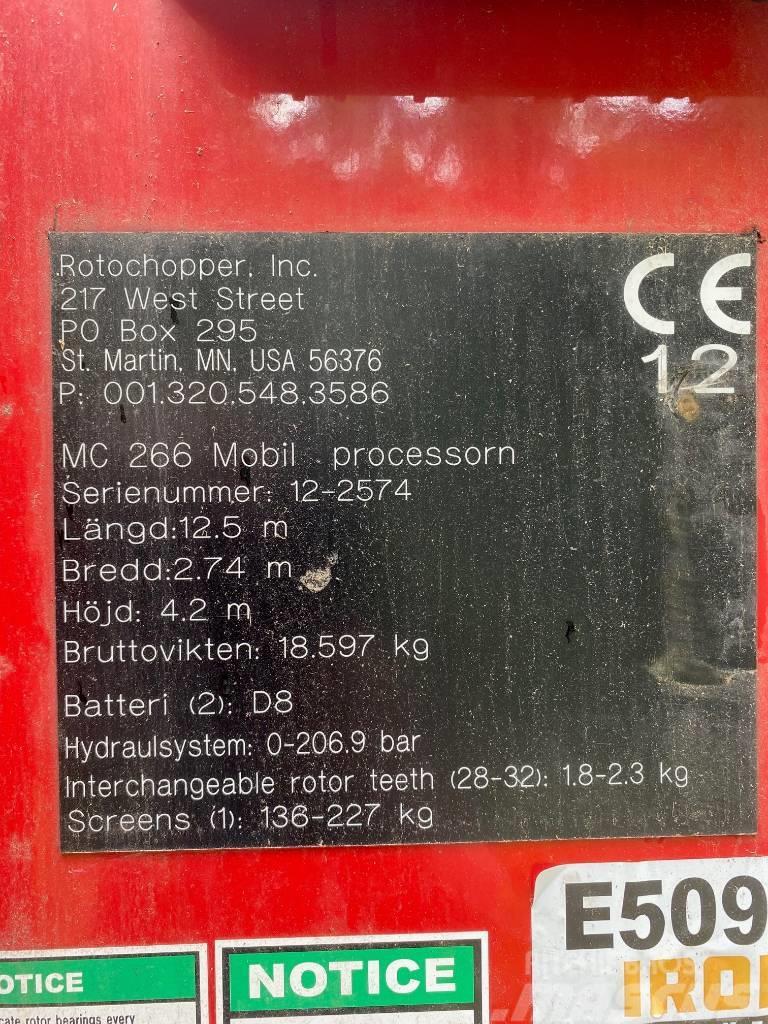 Rotochopper MC 266 Stroji za razrez odpada