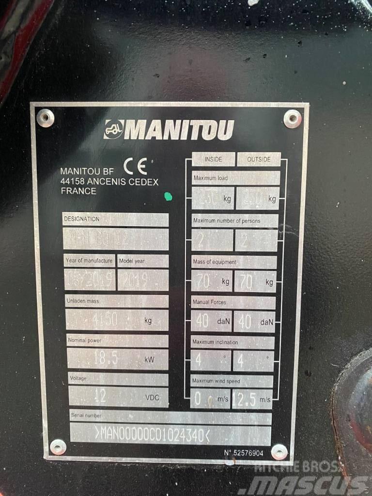 Manitou ManGo 12 Zglobne dvižne ploščadi