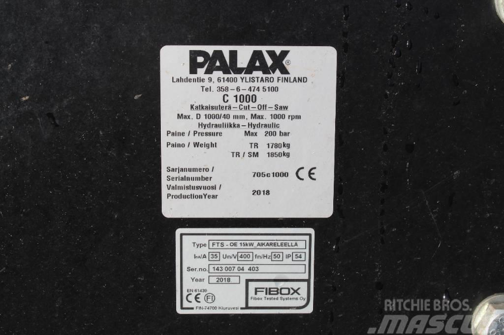 Palax C1000 Pro+ Firewood Processor Cepilniki, lesni drobilci, in žage