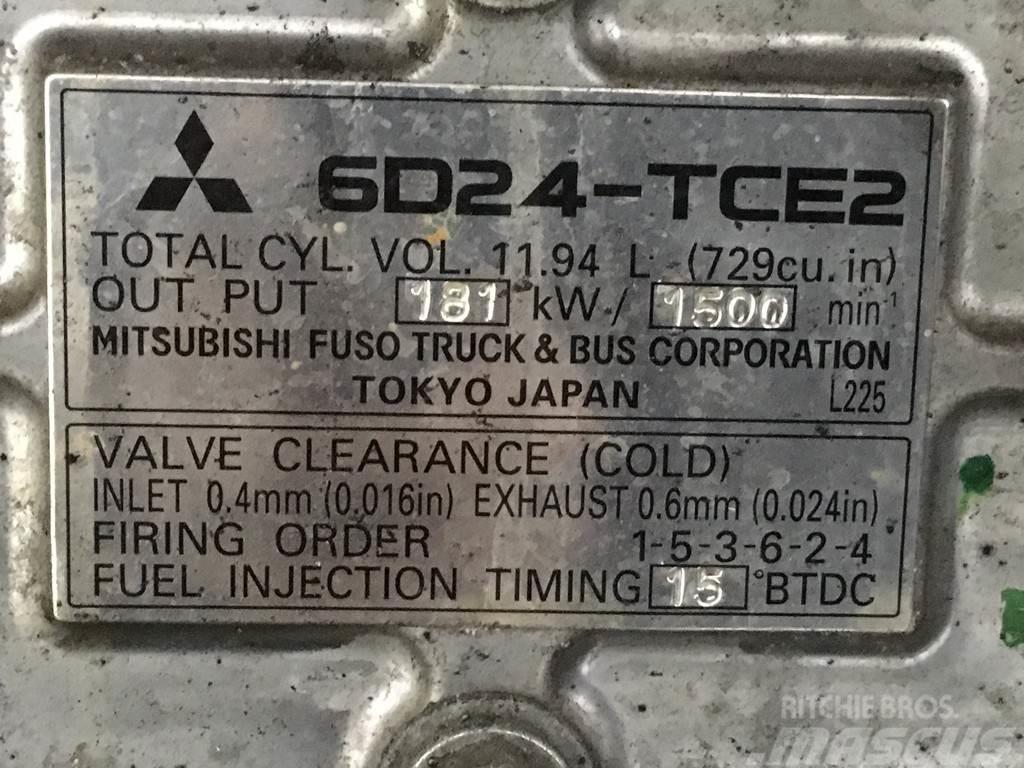 Mitsubishi 6D24-TCE2 USED Motorji