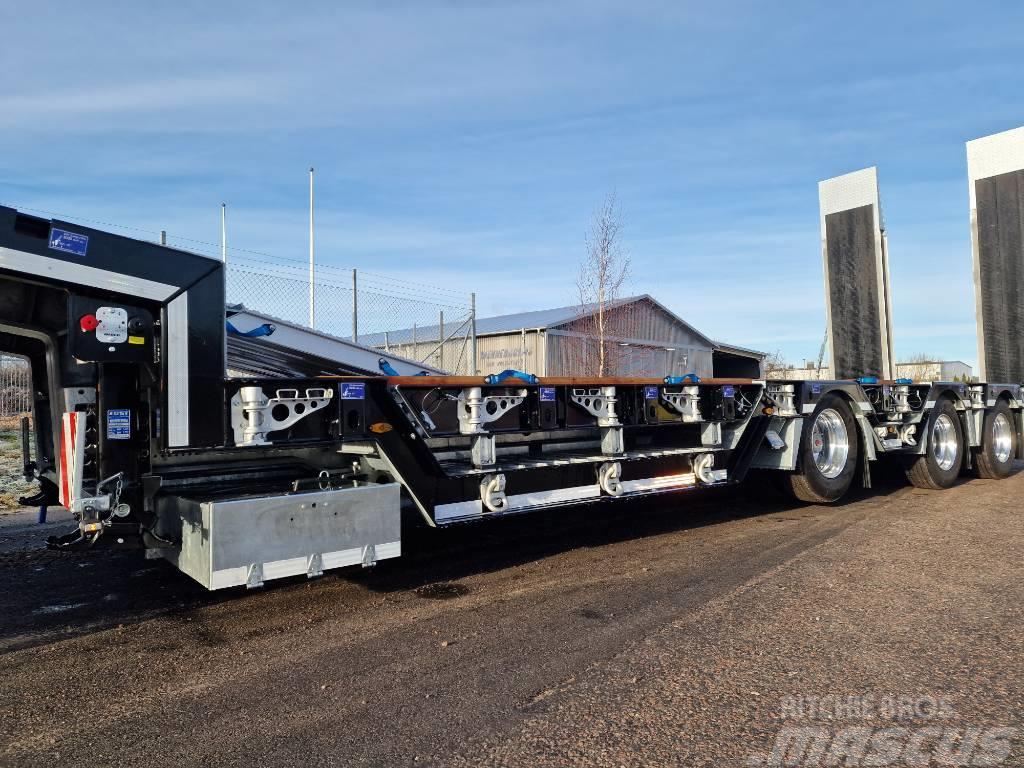 Humbaur HTS30  flatbed semi-trailer Nizko noseče polprikolice
