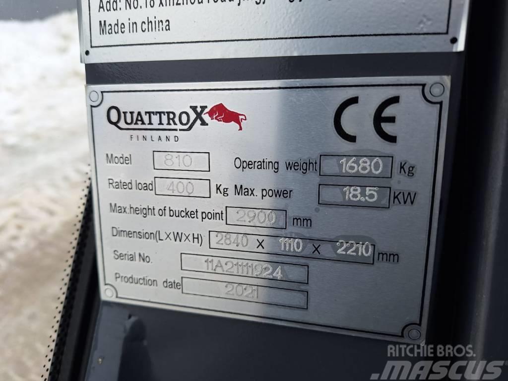  Quattrox 810 KAUHA+PIIKIT Mini nakladalci