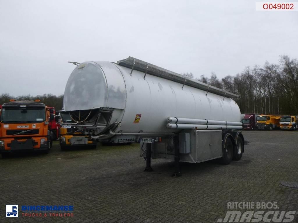 Magyar Oil tank inox 20 m3 / 11 comp + pump/counter Polprikolice cisterne