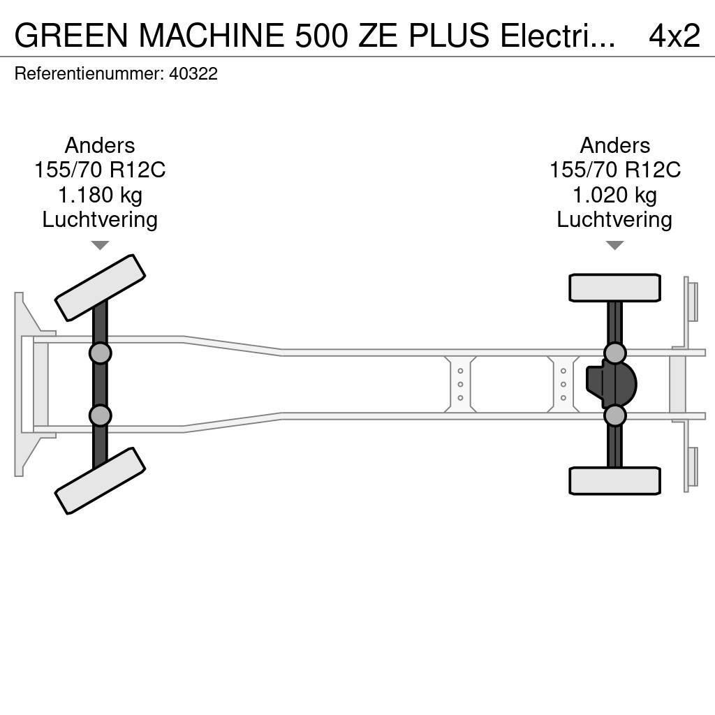 Green Machines 500 ZE PLUS Electric sweeper Pometalni stroji