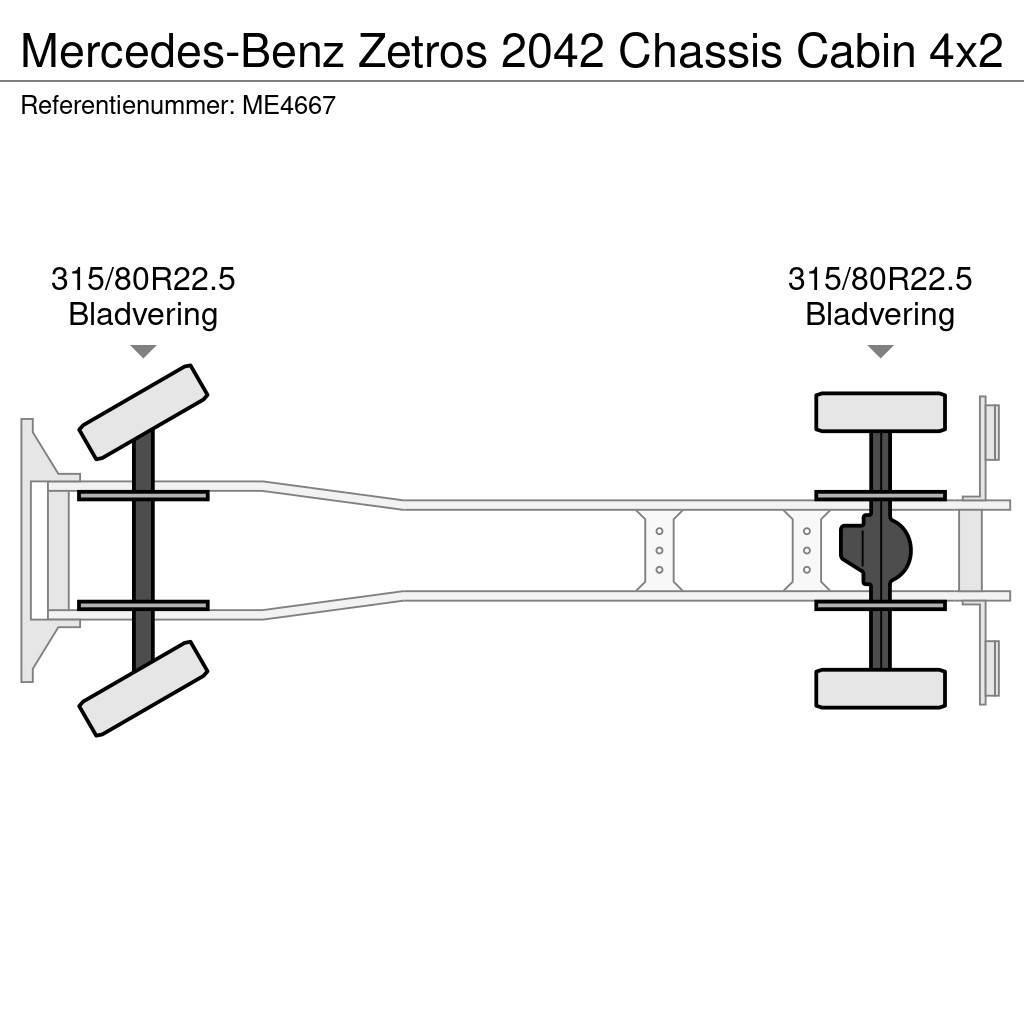 Mercedes-Benz Zetros 2042 Chassis Cabin Tovornjaki-šasije