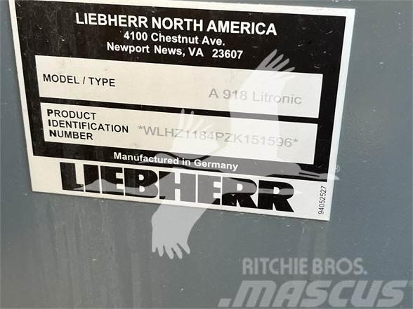 Liebherr A918 COMPACT LITRONIC Bagri na kolesih