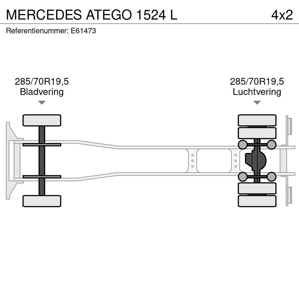 Mercedes-Benz ATEGO 1524 L Tovornjaki hladilniki