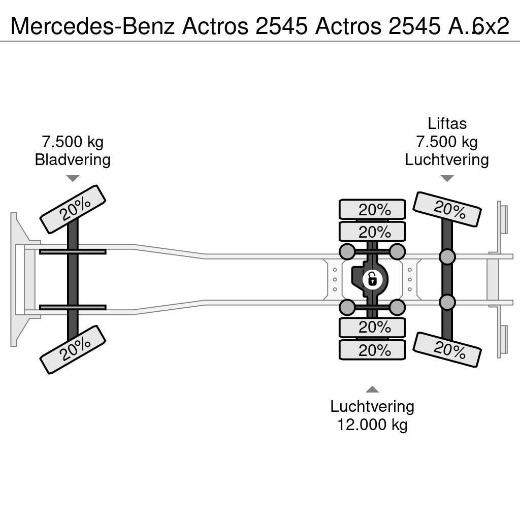 Mercedes-Benz Actros 2545 Actros 2545 Abrollkipper 6x2 ADR EU6 A Drugi tovornjaki