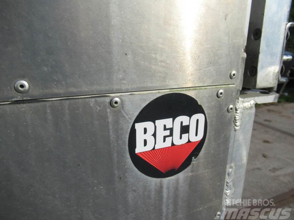 Beco Aluminium Opbouw Veegvuil Kabine in notranjost