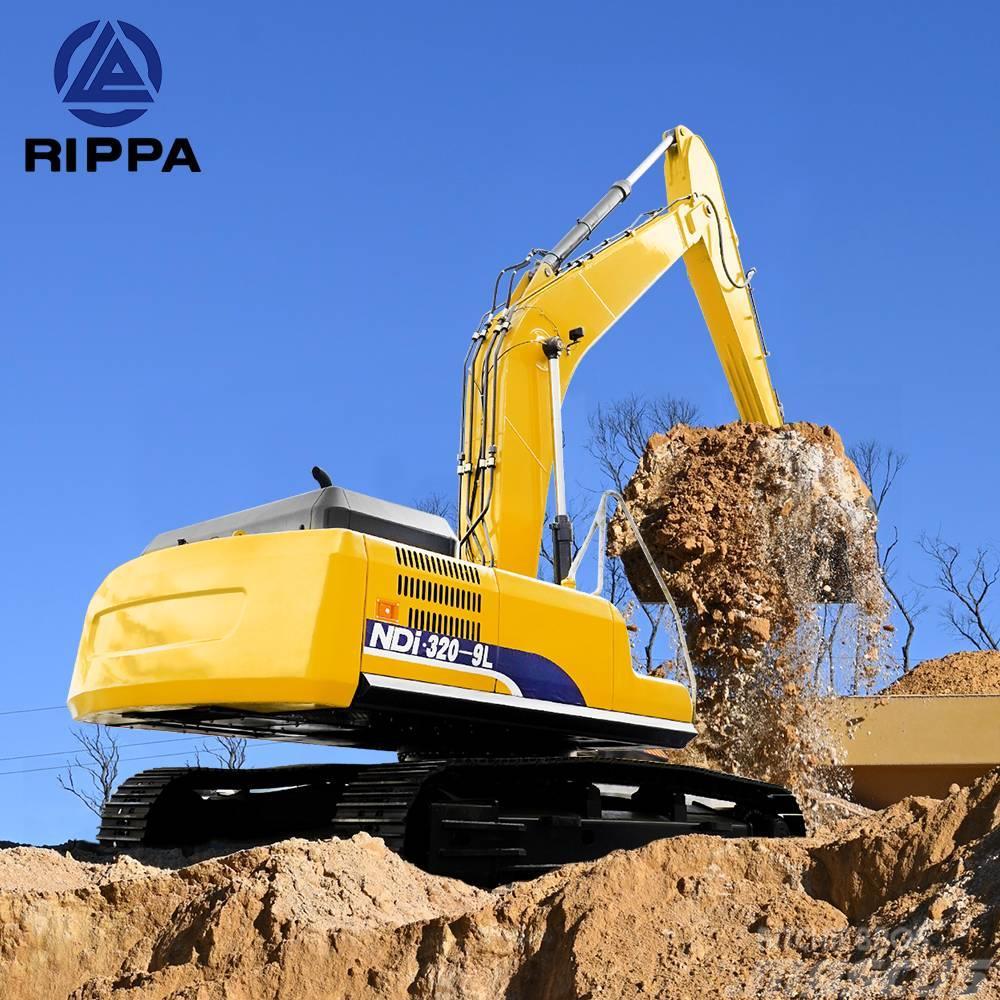  Rippa Machinery Group NDI320-9L Large Excavator Bagri goseničarji