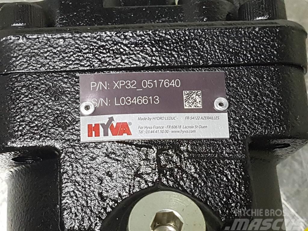 Hyva XP32_0517640-Hydraulic motor/Hydraulikmotor Hidravlika